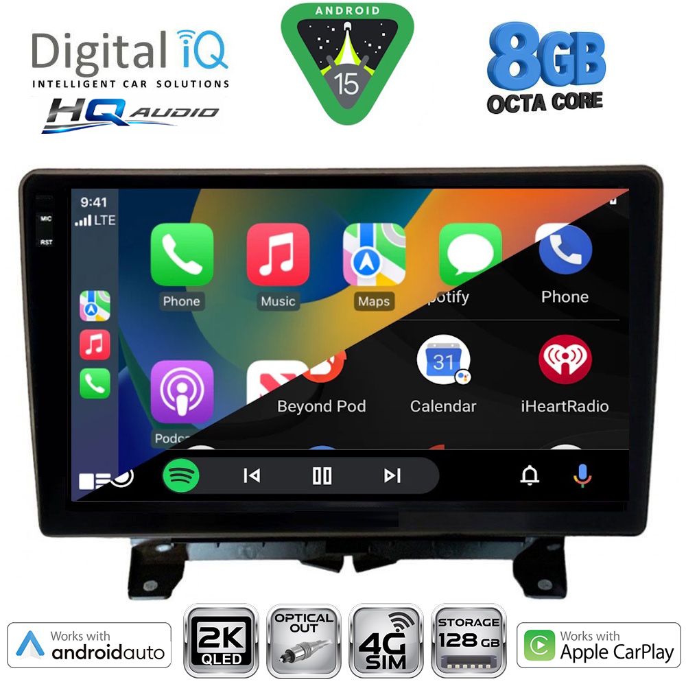 DIGITAL IQ BXK 20332_CPAA (9inc) MULTIMEDIA TABLET for LAND ROVER DISCOVERY 3 - RANGE ROVER SPORT mod. 2004-2009 DIGITAL IQ BXK 20332_CPAA (9inc) MULTIMEDIA TABLET for LAND ROVER DISCOVERY 3 - RANGE ROVER SPORT mod. 2004-2009