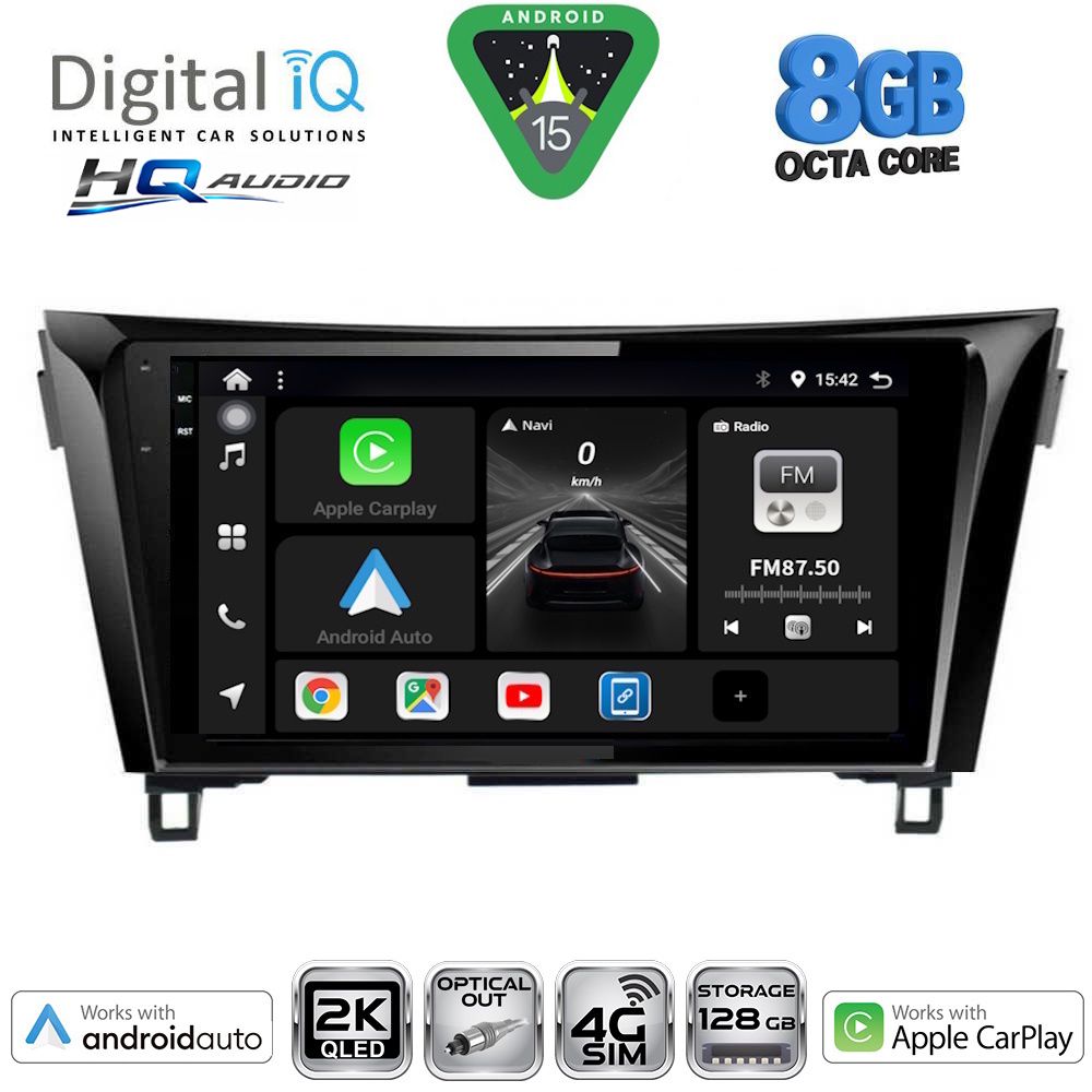 DIGITAL IQ BXK 20468_CPAA (10inc) MULTIMEDIA TABLET for NISSAN QASHQAI - XTRAIL mod. 2014-2021 DIGITAL IQ BXK 20468_CPAA (10inc) MULTIMEDIA TABLET for NISSAN QASHQAI - XTRAIL mod. 2014-2021