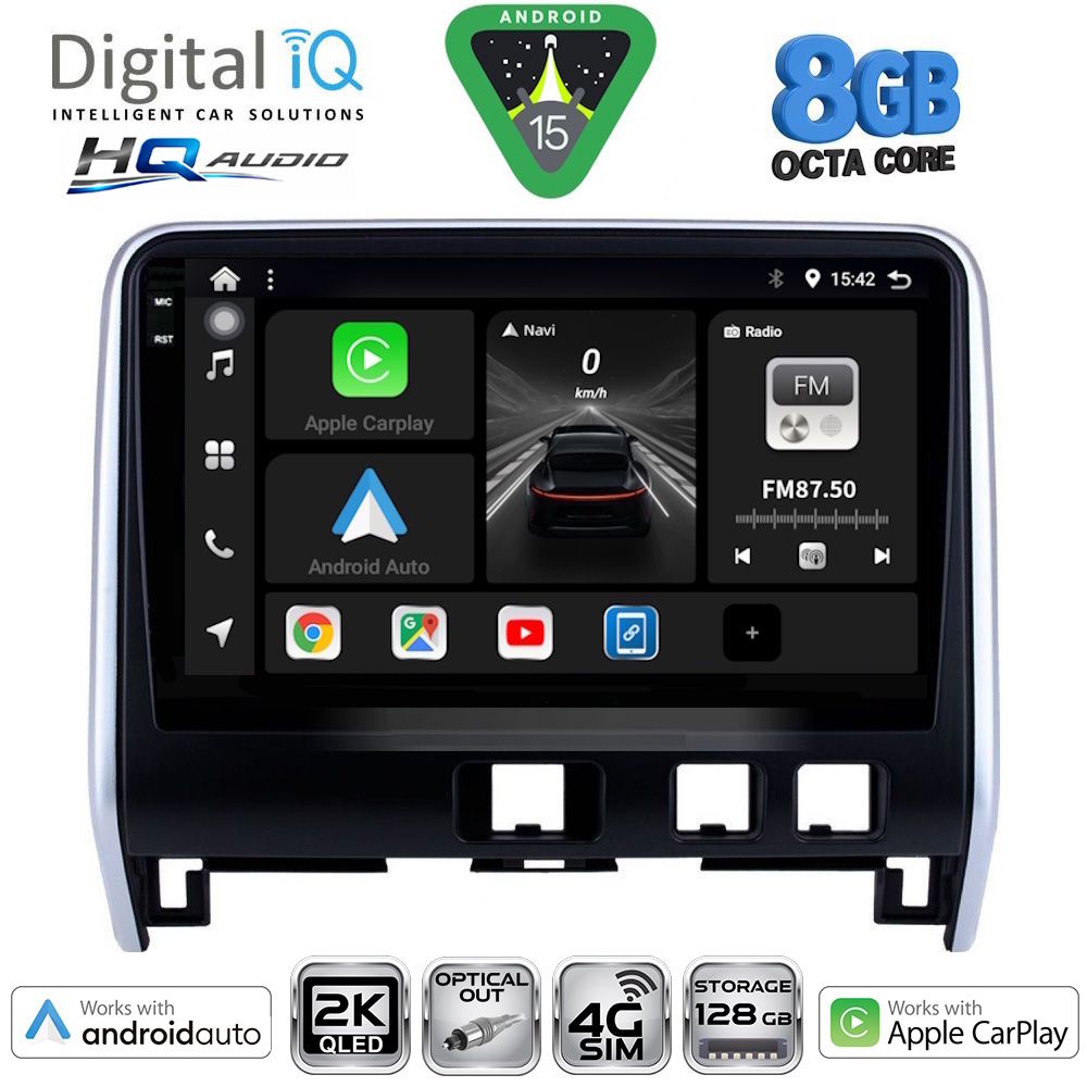 DIGITAL IQ BXK 20471_CPAA (10inc) MULTIMEDIA TABLET for NISSAN SERENA mod. 2016-2022 DIGITAL IQ BXK 20471_CPAA (10inc) MULTIMEDIA TABLET for NISSAN SERENA mod. 2016-2022