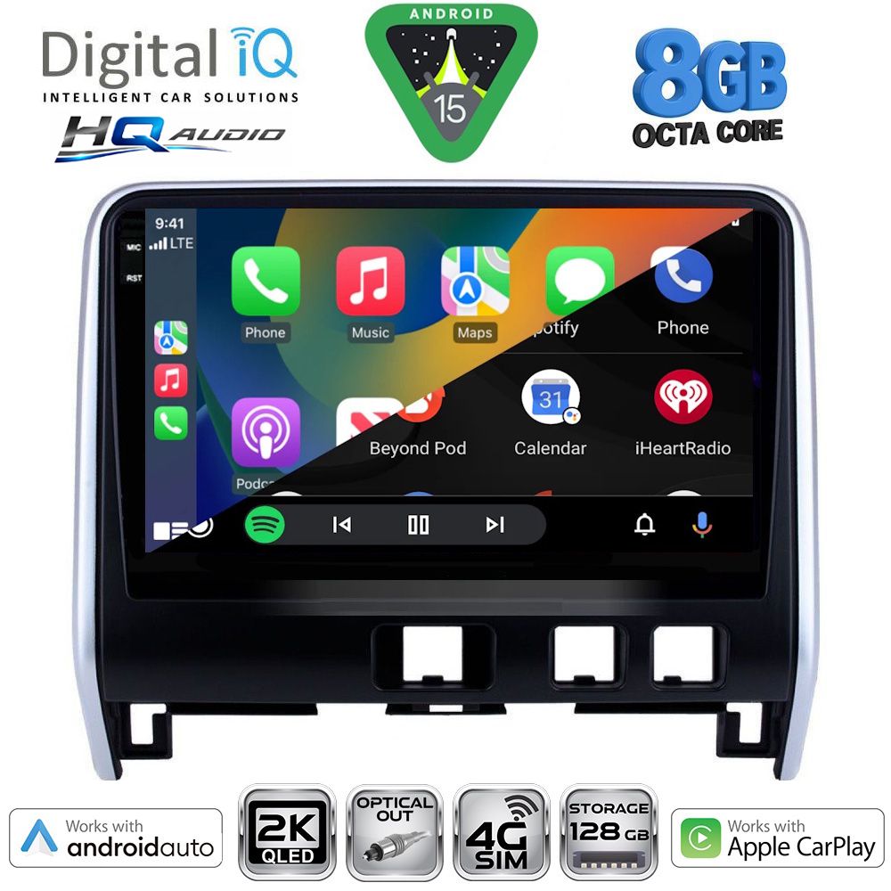 DIGITAL IQ BXK 20471_CPAA (10inc) MULTIMEDIA TABLET for NISSAN SERENA mod. 2016-2022 DIGITAL IQ BXK 20471_CPAA (10inc) MULTIMEDIA TABLET for NISSAN SERENA mod. 2016-2022