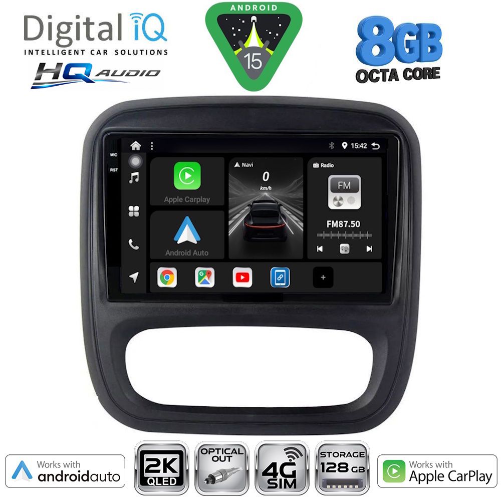 DIGITAL IQ BXK 20499_CPAA (9inc) MULTIMEDIA TABLET for OPEL VIVARO – RENAULT TRAFIC – FIAT TALENDO – NISSAN NV 300 mod. 2014-2019 DIGITAL IQ BXK 20499_CPAA (9inc) MULTIMEDIA TABLET for OPEL VIVARO – RENAULT TRAFIC – FIAT TALENDO – NISSAN NV 300 mod. 2014-2019