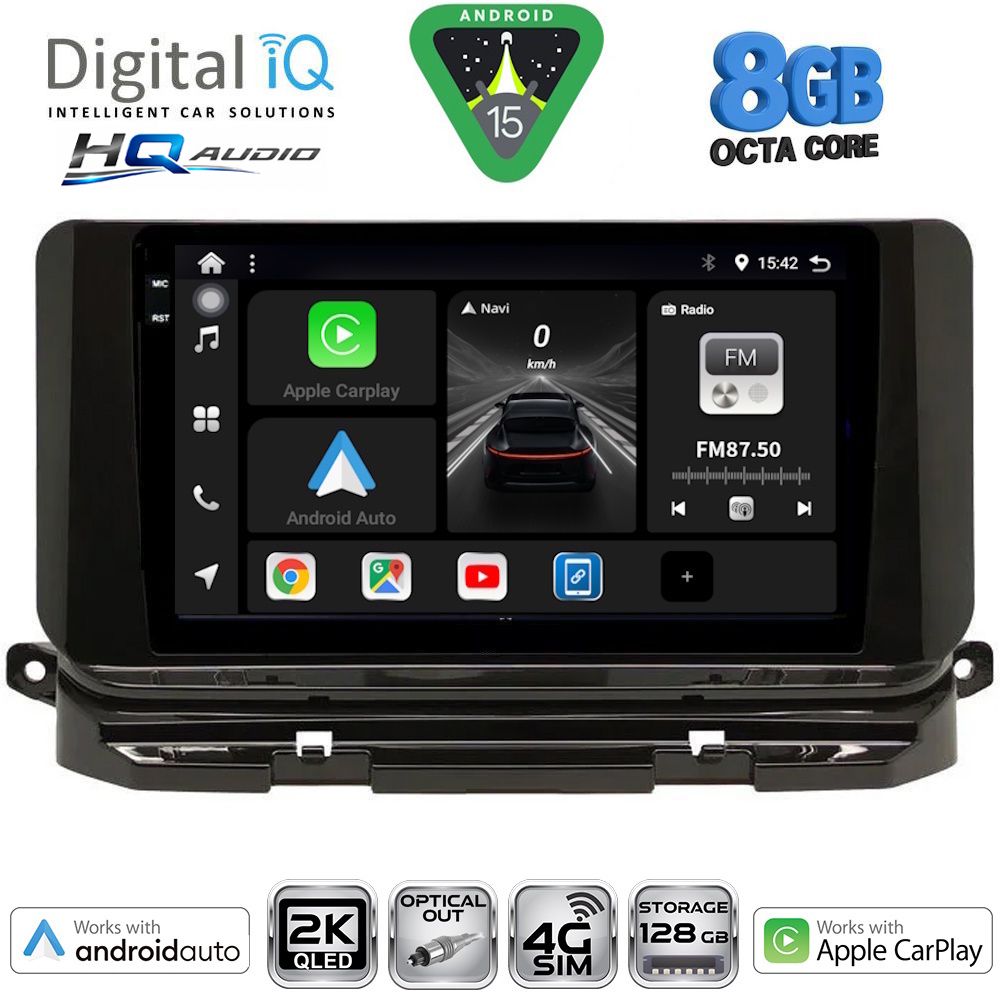 DIGITAL IQ BXK 20598_CPAA (10inc) MULTIMEDIA TABLET for SKODA OCTAVIA 8 mod. 2021-2026 DIGITAL IQ BXK 20598_CPAA (10inc) MULTIMEDIA TABLET for SKODA OCTAVIA 8 mod. 2021-2026