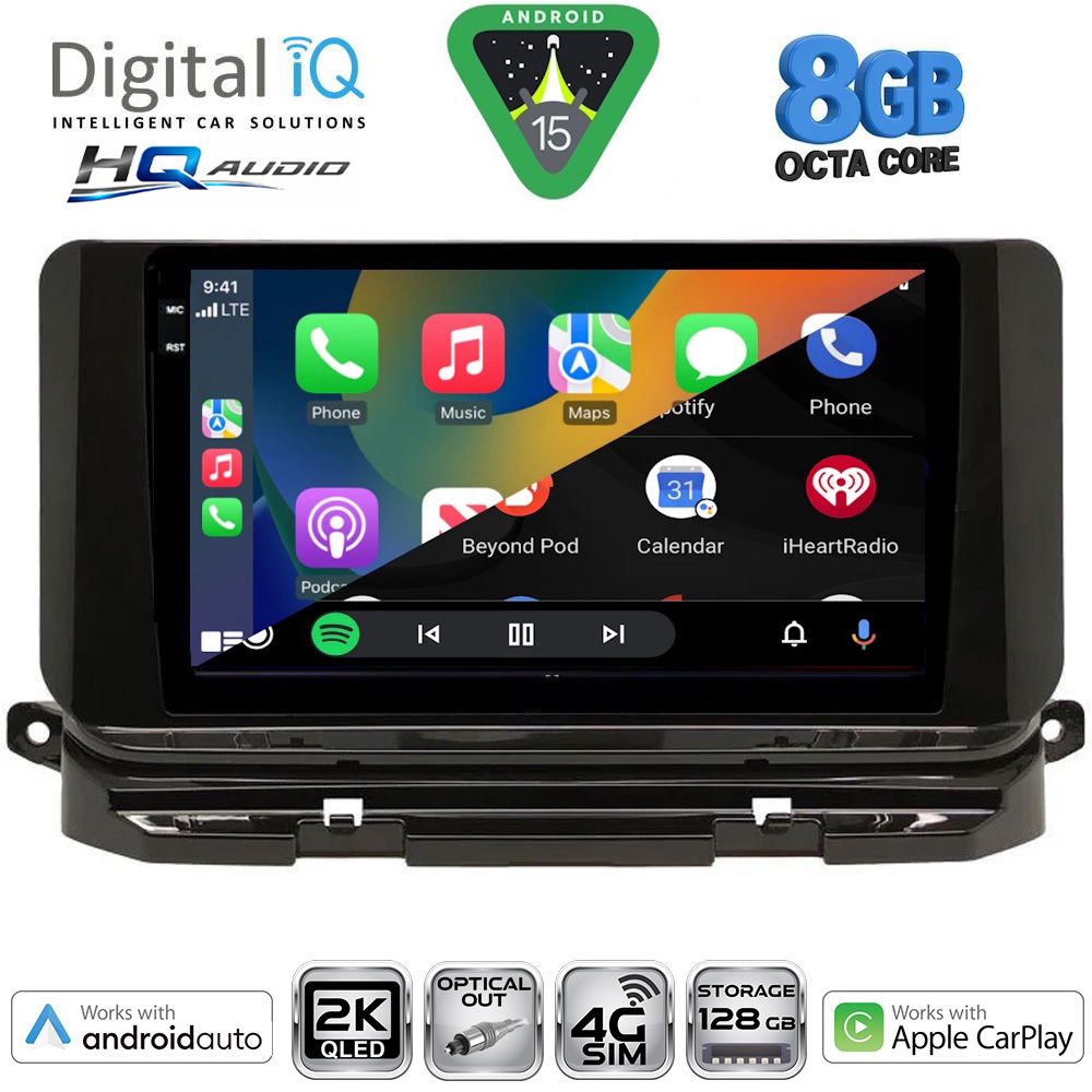 DIGITAL IQ BXK 20598_CPAA (10inc) MULTIMEDIA TABLET for SKODA OCTAVIA 8 mod. 2021-2026 DIGITAL IQ BXK 20598_CPAA (10inc) MULTIMEDIA TABLET for SKODA OCTAVIA 8 mod. 2021-2026