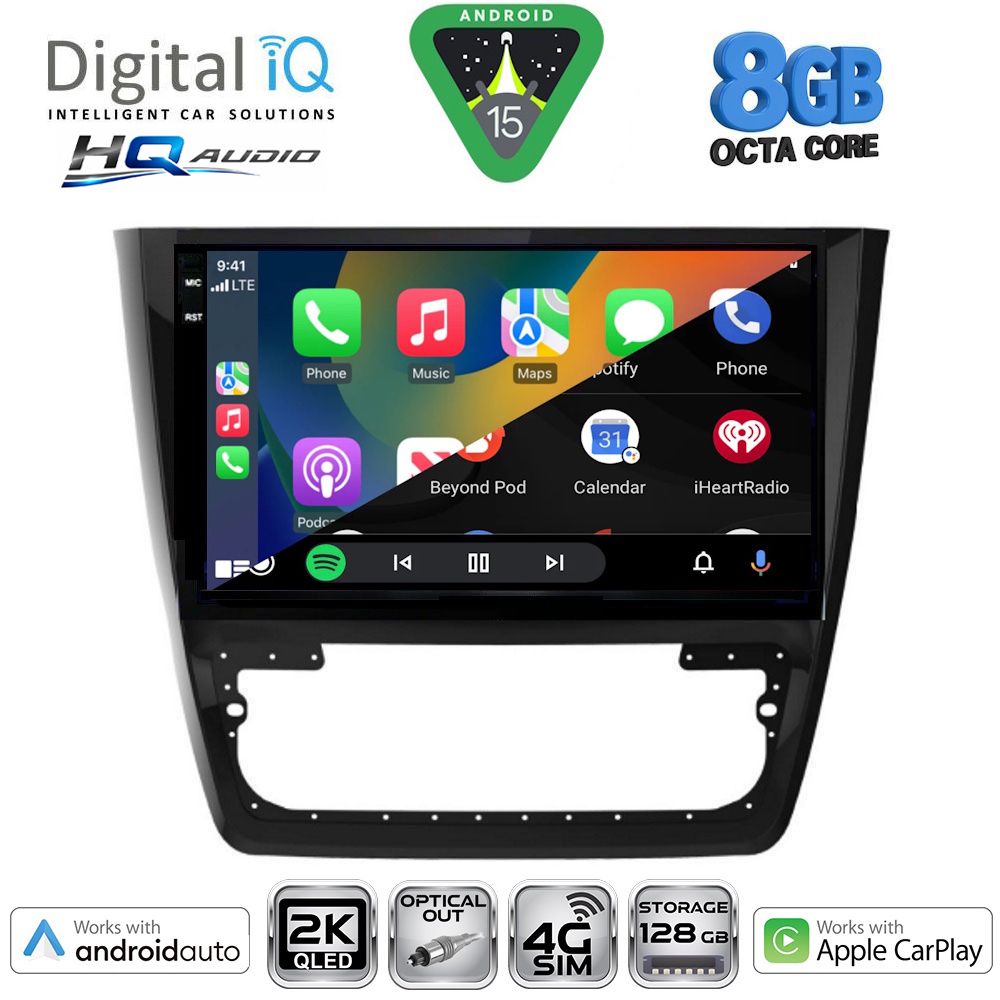 DIGITAL IQ BXK 20610_CPAA (10inc) MULTIMEDIA TABLET for SKODA YETI mod. 2014> DIGITAL IQ BXK 20610_CPAA (10inc) MULTIMEDIA TABLET for SKODA YETI mod. 2014>