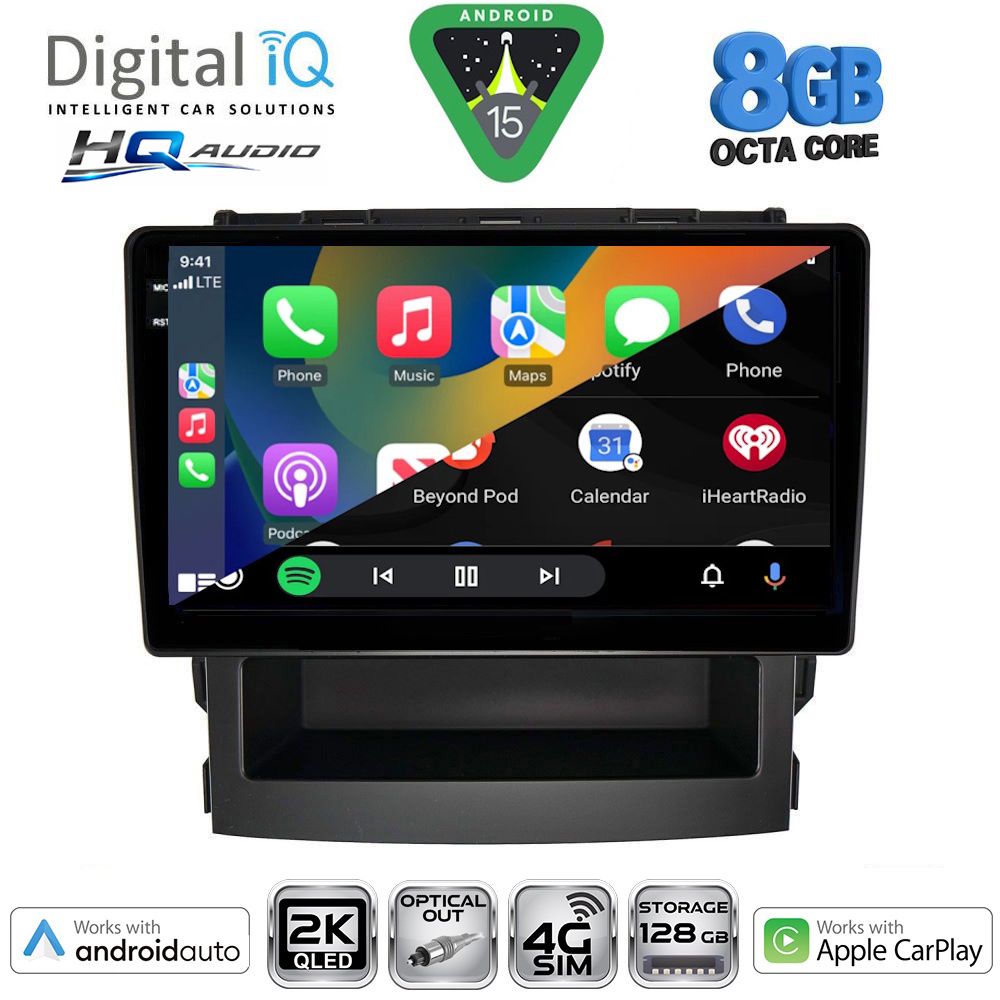 DIGITAL IQ BXK 20664_CPAA (9inc) MULTIMEDIA TABLET for SUBARU FORESTER - IMPREZA mod. 2019-2025 DIGITAL IQ BXK 20664_CPAA (9inc) MULTIMEDIA TABLET for SUBARU FORESTER - IMPREZA mod. 2019-2025
