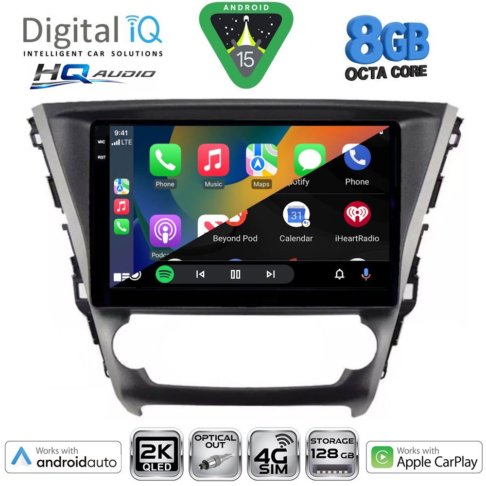 DIGITAL IQ BXK 20706_CPAA (10inc) MULTIMEDIA TABLET for TOYOTA AVENSIS mod. 2016-2019 DIGITAL IQ BXK 20706_CPAA (10inc) MULTIMEDIA TABLET for TOYOTA AVENSIS mod. 2016-2019