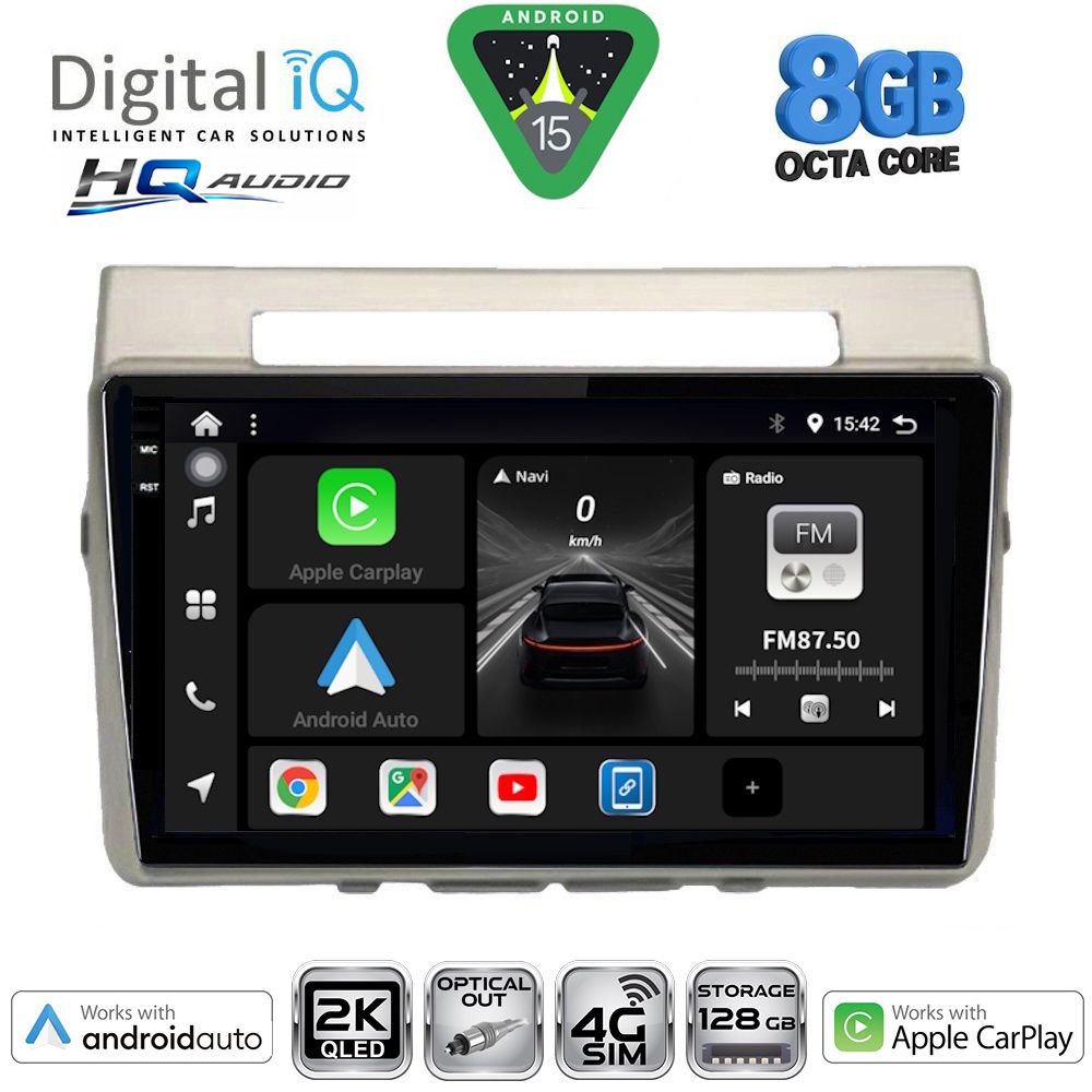 DIGITAL IQ BXK 20711B_CPAA (9inc) MULTIMEDIA TABLET for TOYOTA COROLLA VERSO mod. 2004-2009 DIGITAL IQ BXK 20711B_CPAA (9inc) MULTIMEDIA TABLET for TOYOTA COROLLA VERSO mod. 2004-2009