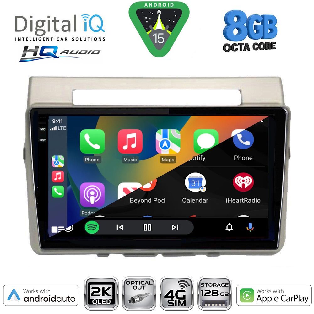 DIGITAL IQ BXK 20711B_CPAA (9inc) MULTIMEDIA TABLET for TOYOTA COROLLA VERSO mod. 2004-2009 DIGITAL IQ BXK 20711B_CPAA (9inc) MULTIMEDIA TABLET for TOYOTA COROLLA VERSO mod. 2004-2009