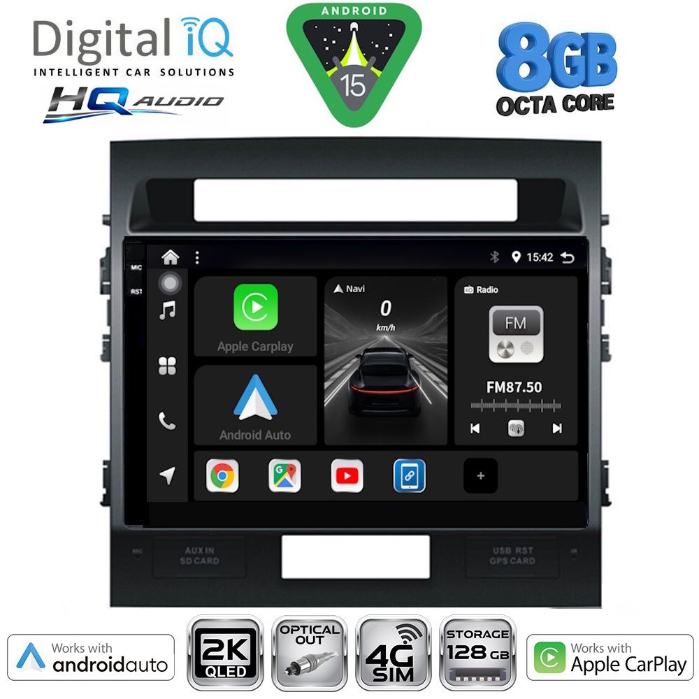 DIGITAL IQ BXK 20724_CPAA (10inc) MULTIMEDIA TABLET for TOYOTA LANDCRUISER mod. 2008-2015 DIGITAL IQ BXK 20724_CPAA (10inc) MULTIMEDIA TABLET for TOYOTA LANDCRUISER mod. 2008-2015
