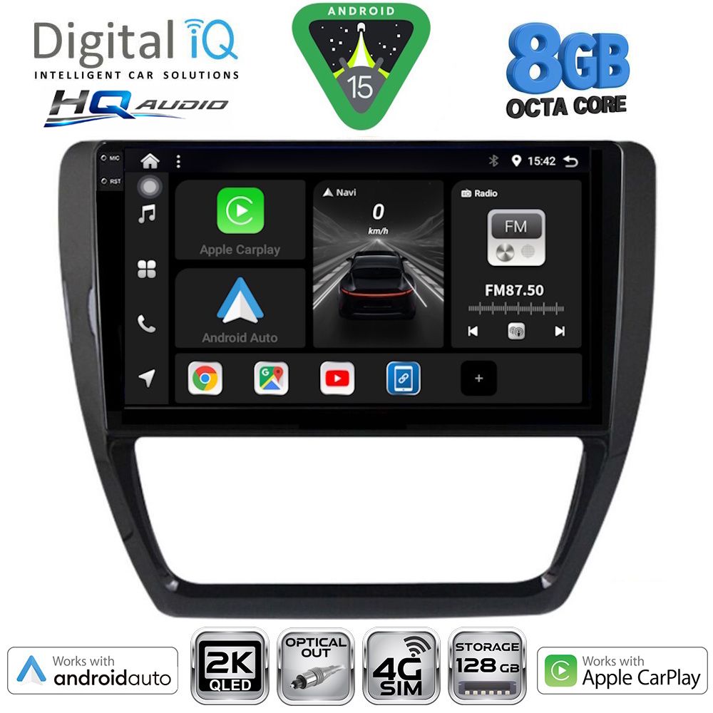 DIGITAL IQ BXK 20741_CPAA (10inc) MULTIMEDIA TABLET for VW JETTA mod. 2010-2016 DIGITAL IQ BXK 20741_CPAA (10inc) MULTIMEDIA TABLET for VW JETTA mod. 2010-2016