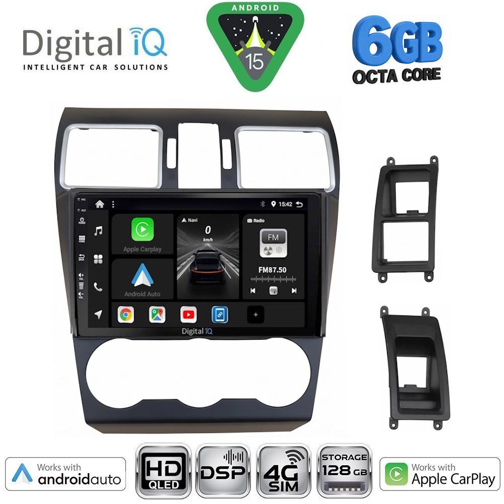 DIGITAL IQ BXF 17663A_CPAA (9inc) MULTIMEDIA TABLET for SUBARU FORESTER - IMPREZA - XV mod. 2013-2019 DIGITAL IQ BXF 17663A_CPAA (9inc) MULTIMEDIA TABLET for SUBARU FORESTER - IMPREZA - XV mod. 2013-2019