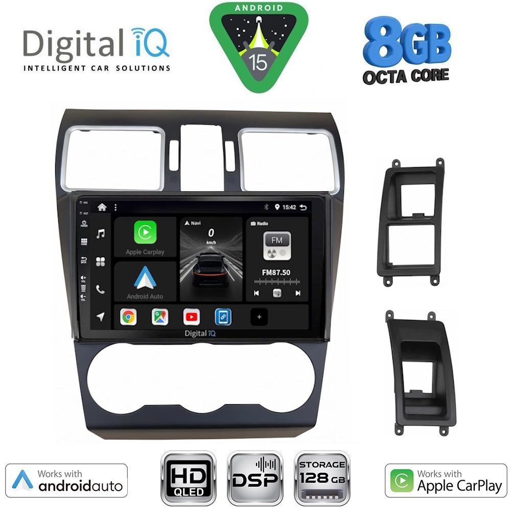 DIGITAL IQ BXF 18663A_CPAA (9inc) MULTIMEDIA TABLET for SUBARU FORESTER - IMPREZA - XV mod. 2013-2019 DIGITAL IQ BXF 18663A_CPAA (9inc) MULTIMEDIA TABLET for SUBARU FORESTER - IMPREZA - XV mod. 2013-2019