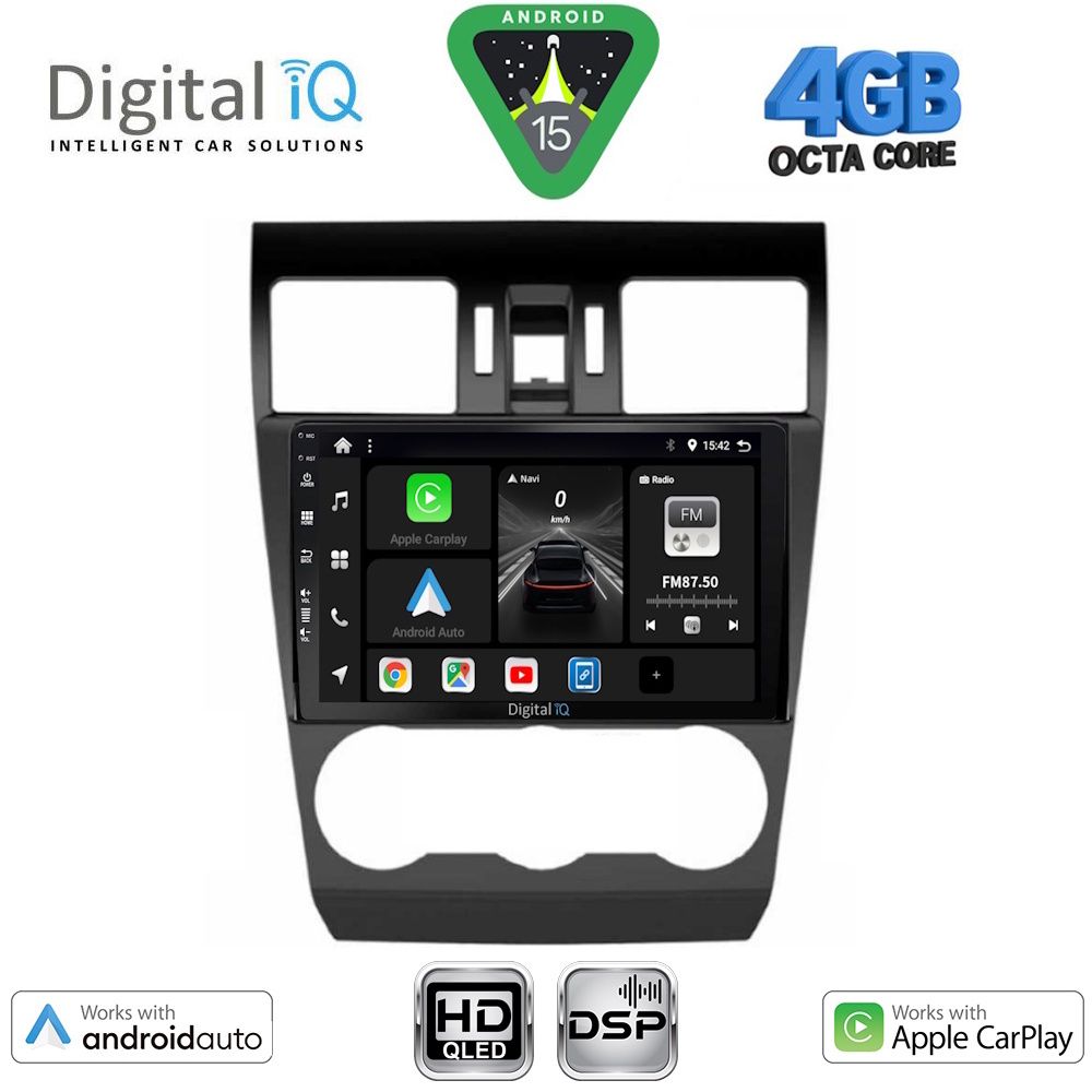 DIGITAL IQ BXF 16663B_CPAA (9inc) MULTIMEDIA TABLET for SUBARU FORESTER - IMPREZA - XV mod. 2013-2019 DIGITAL IQ BXF 16663B_CPAA (9inc) MULTIMEDIA TABLET for SUBARU FORESTER - IMPREZA - XV mod. 2013-2019