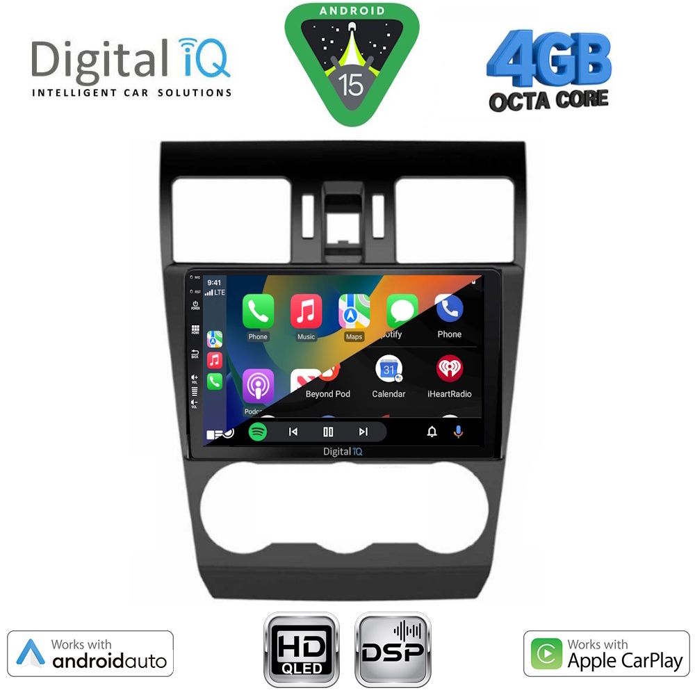 DIGITAL IQ BXF 16663B_CPAA (9inc) MULTIMEDIA TABLET for SUBARU FORESTER - IMPREZA - XV mod. 2013-2019 DIGITAL IQ BXF 16663B_CPAA (9inc) MULTIMEDIA TABLET for SUBARU FORESTER - IMPREZA - XV mod. 2013-2019