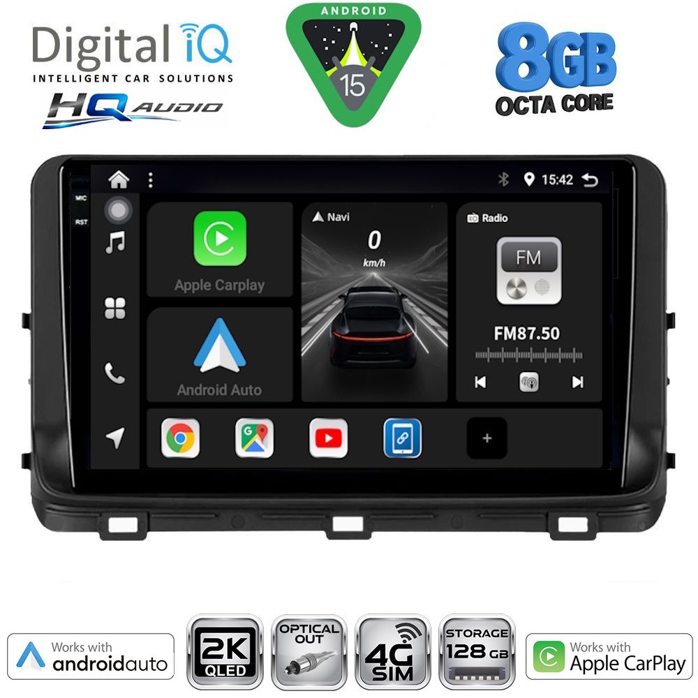 DIGITAL IQ BXK 20303_CPAA (10inc) MULTIMEDIA TABLET for KIA CEED - XCEED mod. 2018-2022 DIGITAL IQ BXK 20303_CPAA (10inc) MULTIMEDIA TABLET for KIA CEED - XCEED mod. 2018-2022