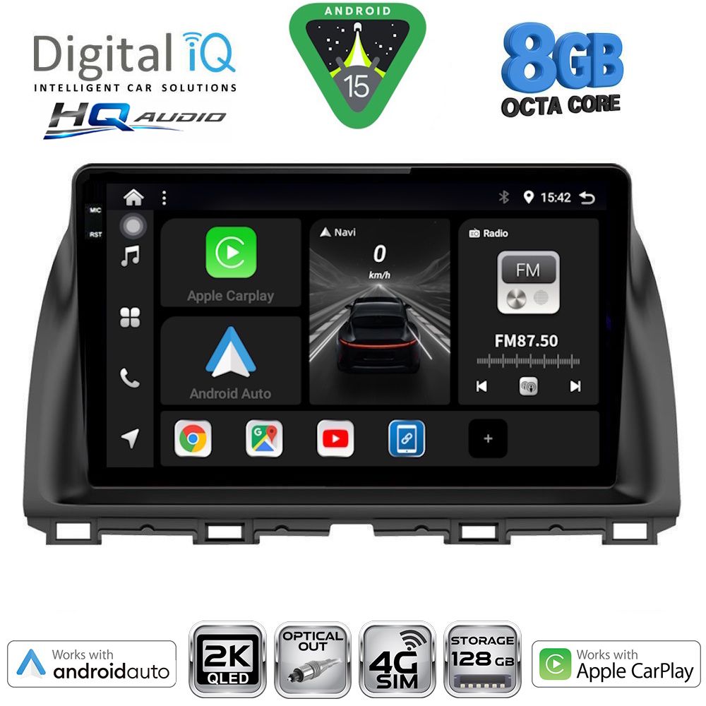 DIGITAL IQ BXK 20380_CPAA (10inc) MULTIMEDIA TABLET for MAZDA CX5 mod. 2013-2017 DIGITAL IQ BXK 20380_CPAA (10inc) MULTIMEDIA TABLET for MAZDA CX5 mod. 2013-2017