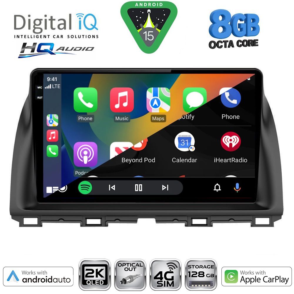DIGITAL IQ BXK 20380_CPAA (10inc) MULTIMEDIA TABLET for MAZDA CX5 mod. 2013-2017 DIGITAL IQ BXK 20380_CPAA (10inc) MULTIMEDIA TABLET for MAZDA CX5 mod. 2013-2017