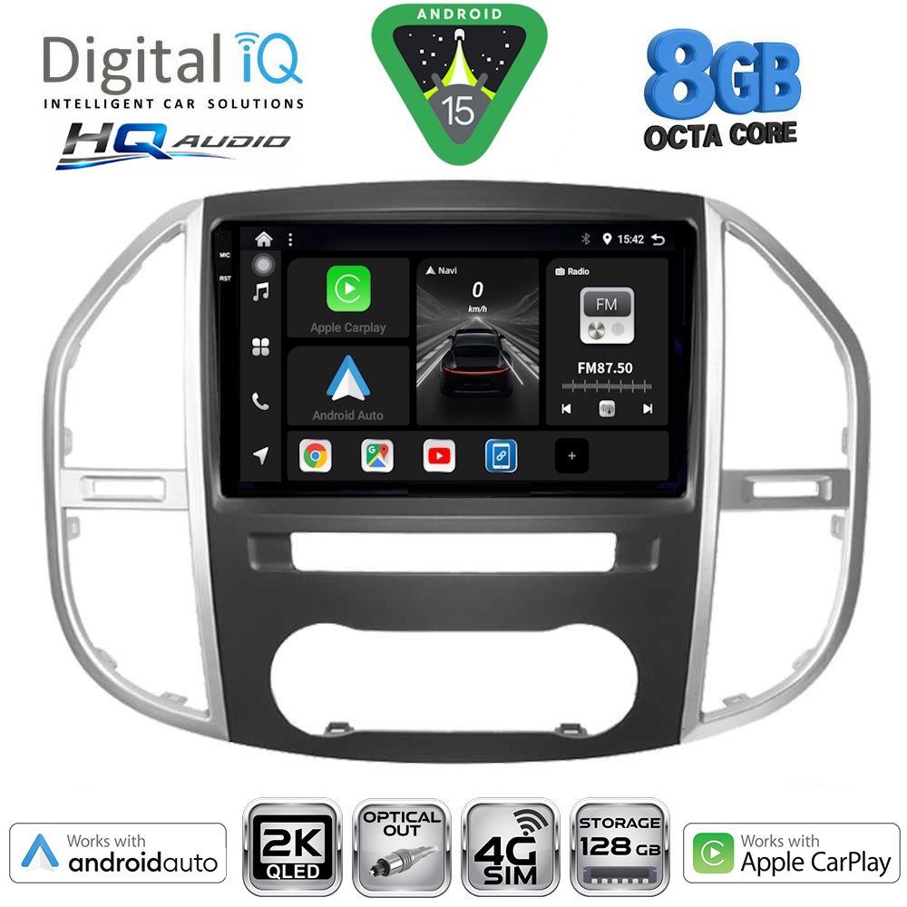 DIGITAL IQ BXK 20429_CPAA (10inc) MULTIMEDIA TABLET for MERCEDES VITO – VIANO (W447) mod. 2015> DIGITAL IQ BXK 20429_CPAA (10inc) MULTIMEDIA TABLET for MERCEDES VITO – VIANO (W447) mod. 2015>