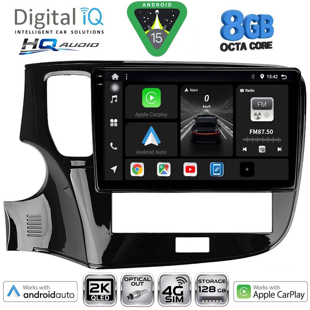 DIGITAL IQ BXK 20440_CPAA (10inc) MULTIMEDIA TABLET for MITSUBISHI OUTLANDER mod. 2020-2022 DIGITAL IQ BXK 20440_CPAA (10inc) MULTIMEDIA TABLET for MITSUBISHI OUTLANDER mod. 2020-2022