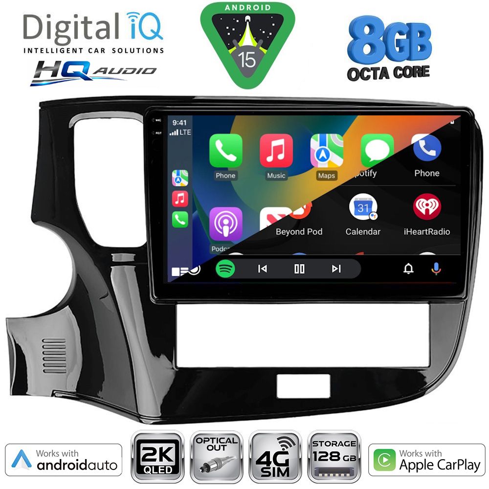 DIGITAL IQ BXK 20440_CPAA (10inc) MULTIMEDIA TABLET for MITSUBISHI OUTLANDER mod. 2020-2022 DIGITAL IQ BXK 20440_CPAA (10inc) MULTIMEDIA TABLET for MITSUBISHI OUTLANDER mod. 2020-2022