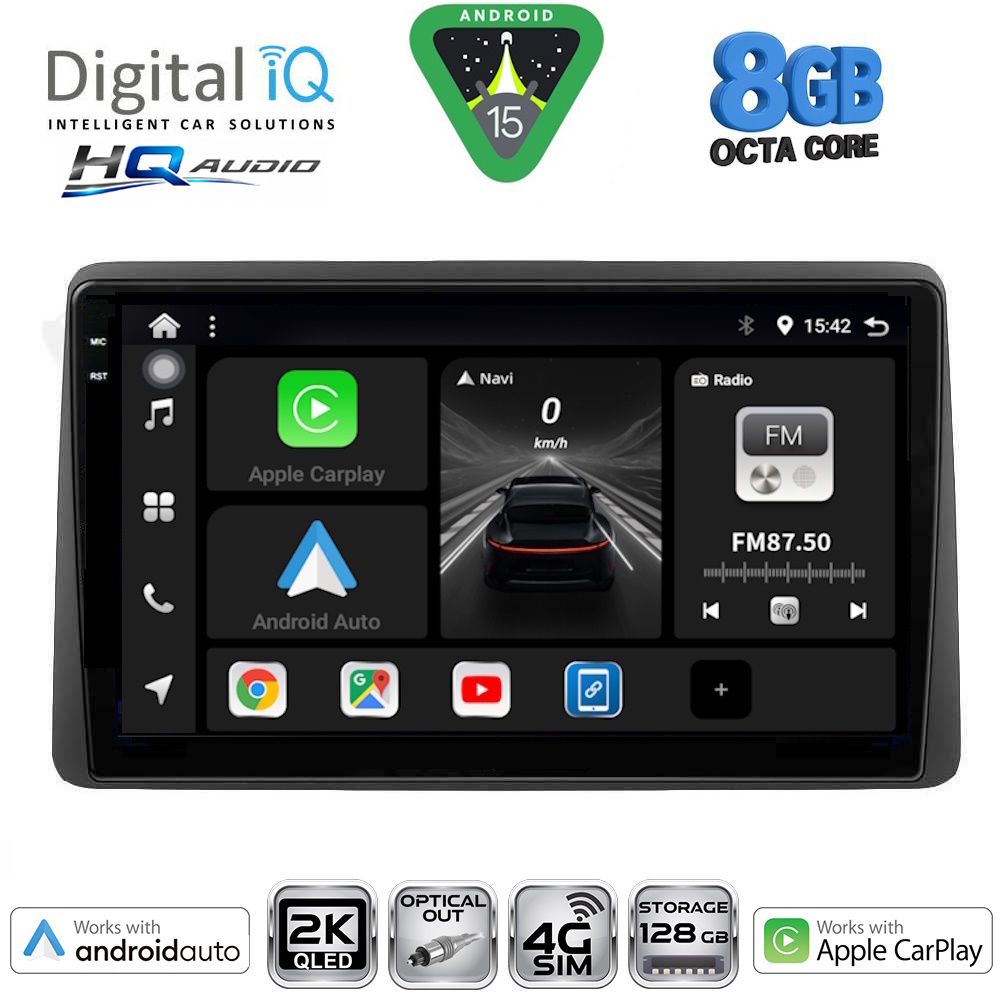 DIGITAL IQ BXK 20453_CPAA (10inc) MULTIMEDIA TABLET for NISSAN JUKE mod. 2021-2026 DIGITAL IQ BXK 20453_CPAA (10inc) MULTIMEDIA TABLET for NISSAN JUKE mod. 2021-2026