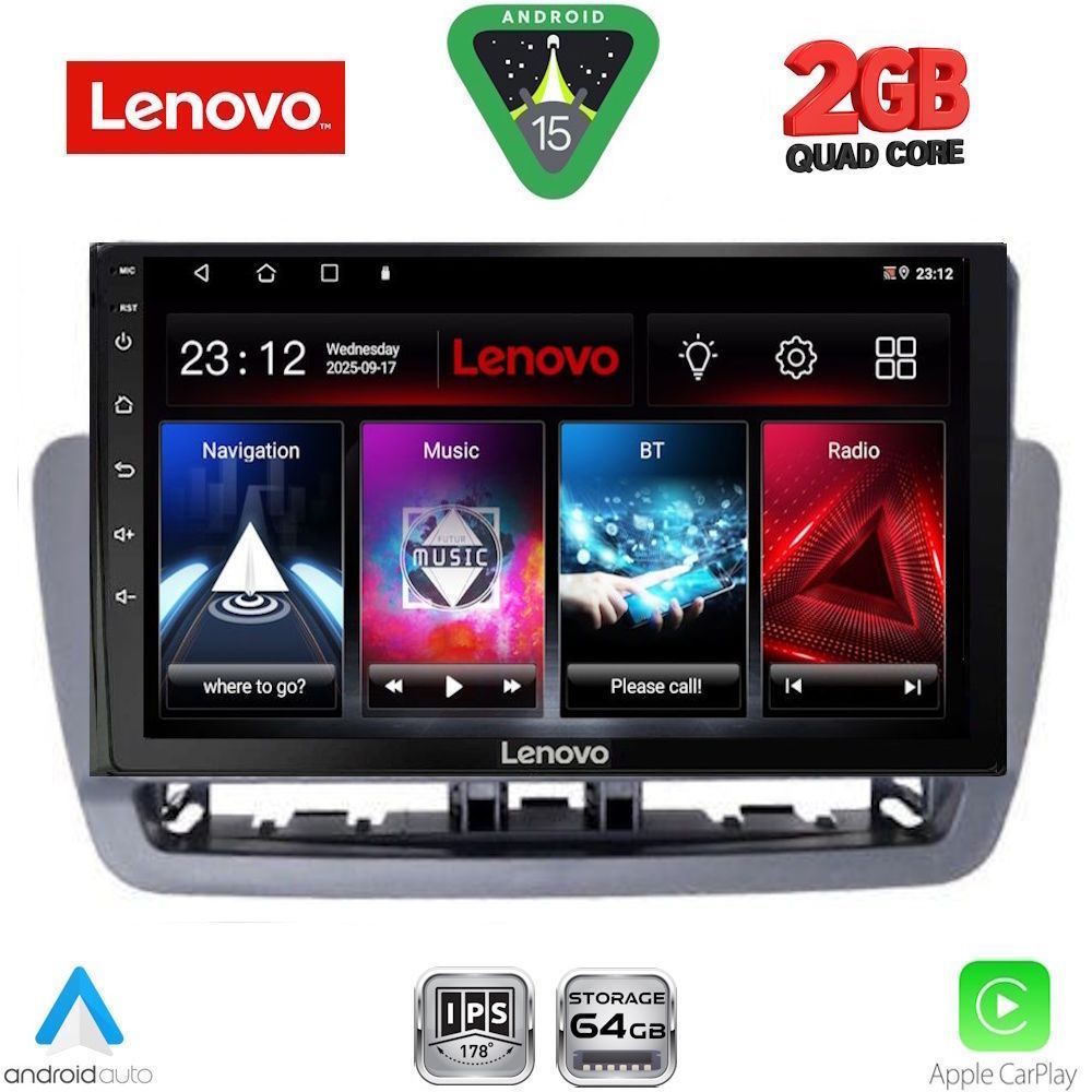 LENOVO LVD 2572GR_CPA (9inc) MULTIMEDIA TABLET for SEAT IBIZA mod. 2012-2015 LENOVO LVD 2572GR_CPA (9inc) MULTIMEDIA TABLET for SEAT IBIZA mod. 2012-2015