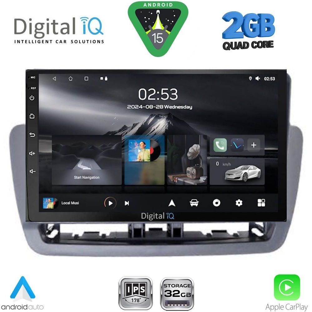 DIGITAL IQ RSD 1572GR_CPA (9inc) MULTIMEDIA TABLET for SEAT IBIZA mod. 2012-2015 DIGITAL IQ RSD 1572GR_CPA (9inc) MULTIMEDIA TABLET for SEAT IBIZA mod. 2012-2015