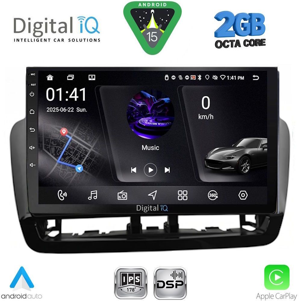 DIGITAL IQ RSF 4572GR_CPA (9inc) MULTIMEDIA TABLET for SEAT IBIZA mod. 2012-2015 DIGITAL IQ RSF 4572GR_CPA (9inc) MULTIMEDIA TABLET for SEAT IBIZA mod. 2012-2015