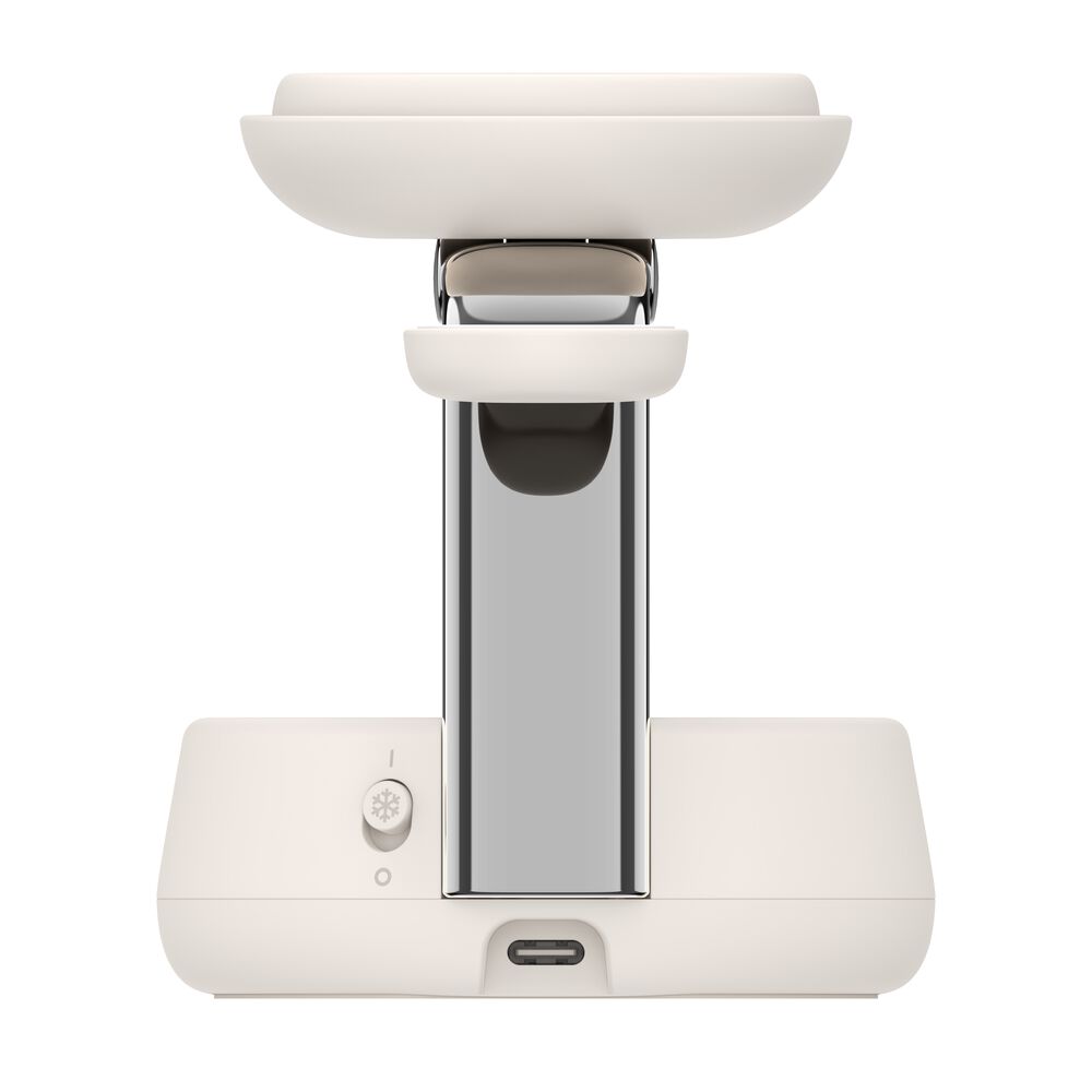 BELKIN WIZ040kqSD BOOSTCHARGE PRO MAGNETIC 3-in-1 CHARGING STATION 25W Qi2 SAND BELKIN WIZ040kqSD BOOSTCHARGE PRO MAGNETIC 3-in-1 CHARGING STATION 25W Qi2 SAND