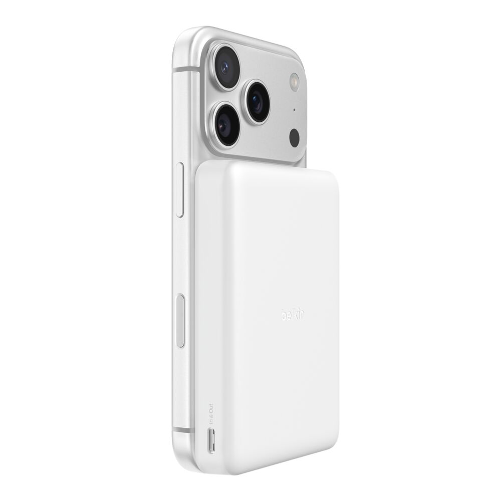 BELKIN BPD015hqWH SLIM MAGNETIC POWERBANK 10K WHITE BELKIN BPD015hqWH SLIM MAGNETIC POWERBANK 10K WHITE