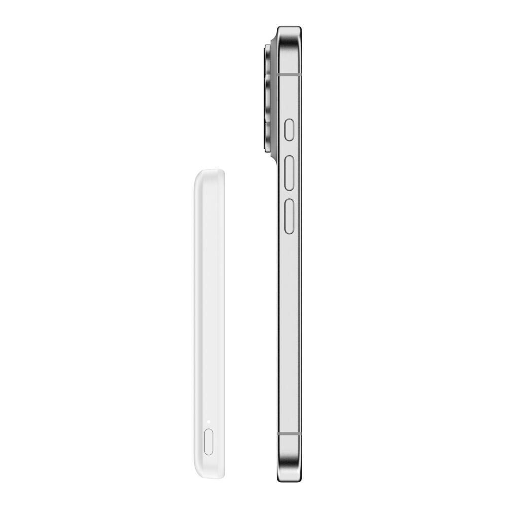 BELKIN BPD010hqWH SLIM MAGNETIC POWERBANK 5K WHITE BELKIN BPD010hqWH SLIM MAGNETIC POWERBANK 5K WHITE