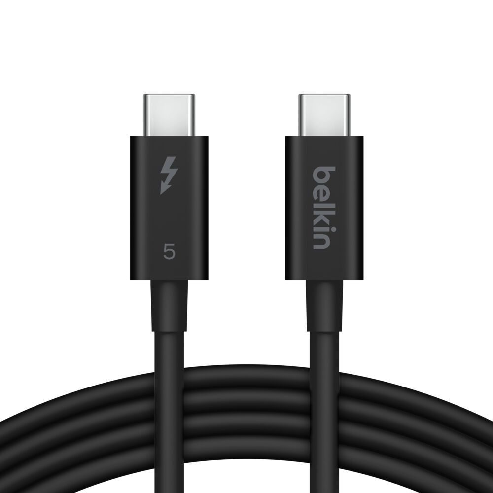 BELKIN INZ005hq1MBK CONNECT THUNDERBOLT 5 CABLE 1M BLACK BELKIN INZ005hq1MBK CONNECT THUNDERBOLT 5 CABLE 1M BLACK