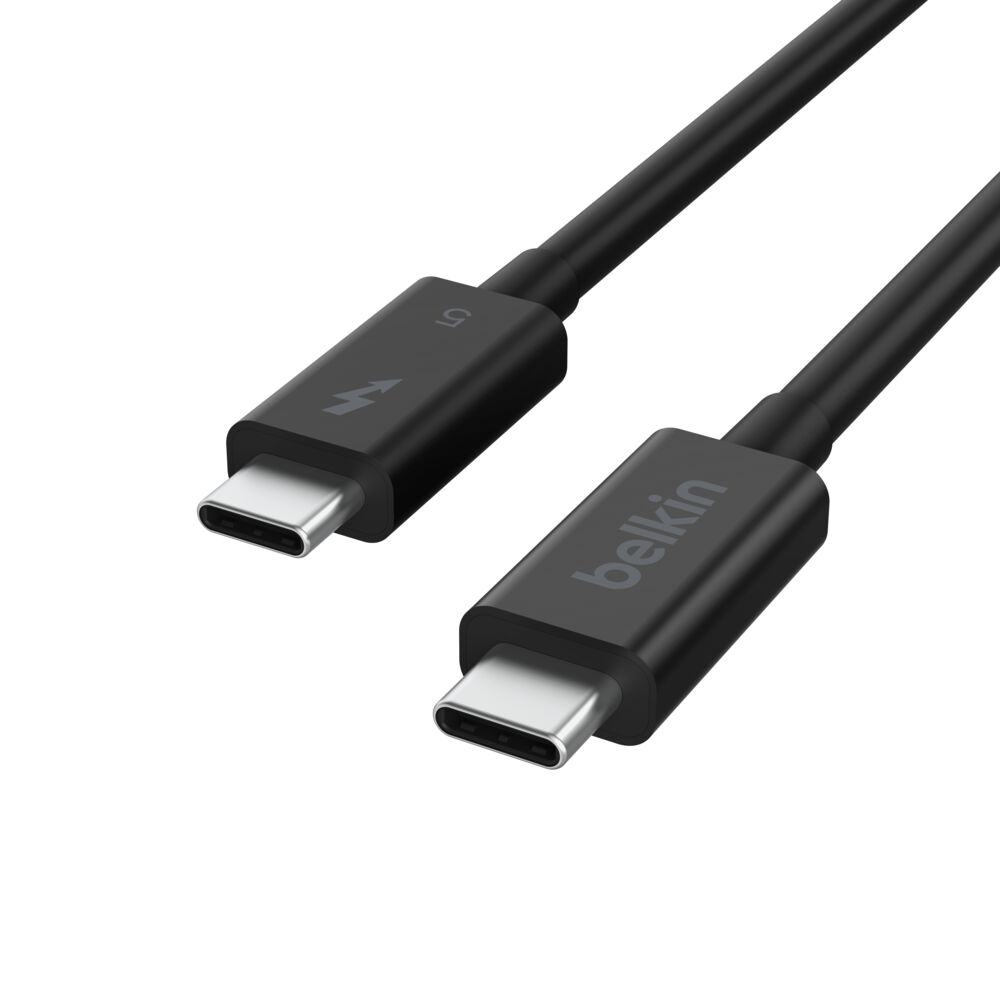 BELKIN INZ005hq1MBK CONNECT THUNDERBOLT 5 CABLE 1M BLACK BELKIN INZ005hq1MBK CONNECT THUNDERBOLT 5 CABLE 1M BLACK