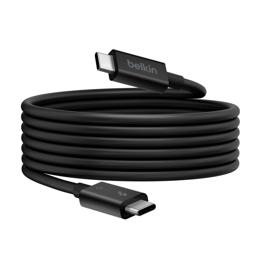 BELKIN INZ005hq1MBK CONNECT THUNDERBOLT 5 CABLE 1M BLACK BELKIN INZ005hq1MBK CONNECT THUNDERBOLT 5 CABLE 1M BLACK