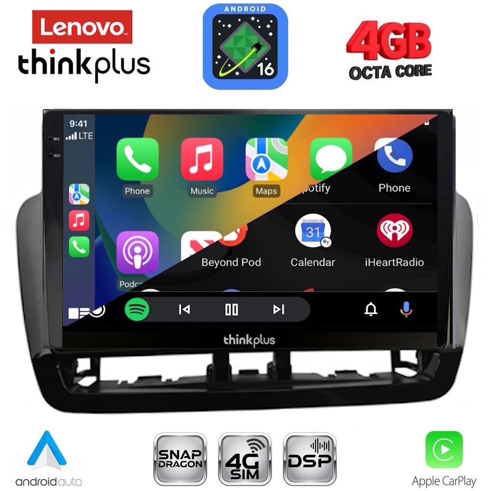 LENOVO LTG 7572GR_CPA (9inc) MULTIMEDIA TABLET for SEAT IBIZA mod. 2012-2015 LENOVO LTG 7572GR_CPA (9inc) MULTIMEDIA TABLET for SEAT IBIZA mod. 2012-2015