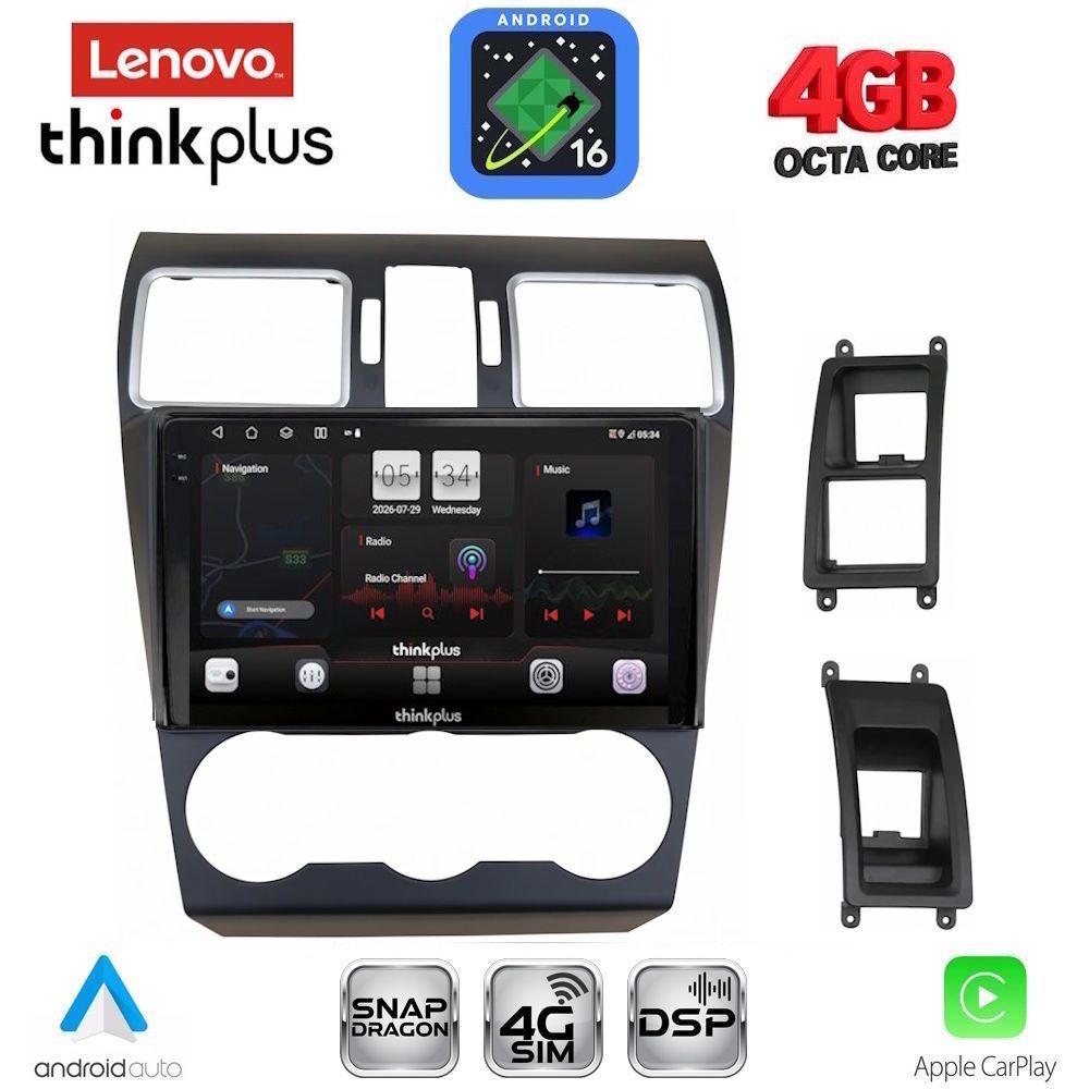 LENOVO LTG 7663A_CPA (9inc) MULTIMEDIA TABLET for SUBARU FORESTER - IMPREZA - XV mod. 2013-2019 LENOVO LTG 7663A_CPA (9inc) MULTIMEDIA TABLET for SUBARU FORESTER - IMPREZA - XV mod. 2013-2019