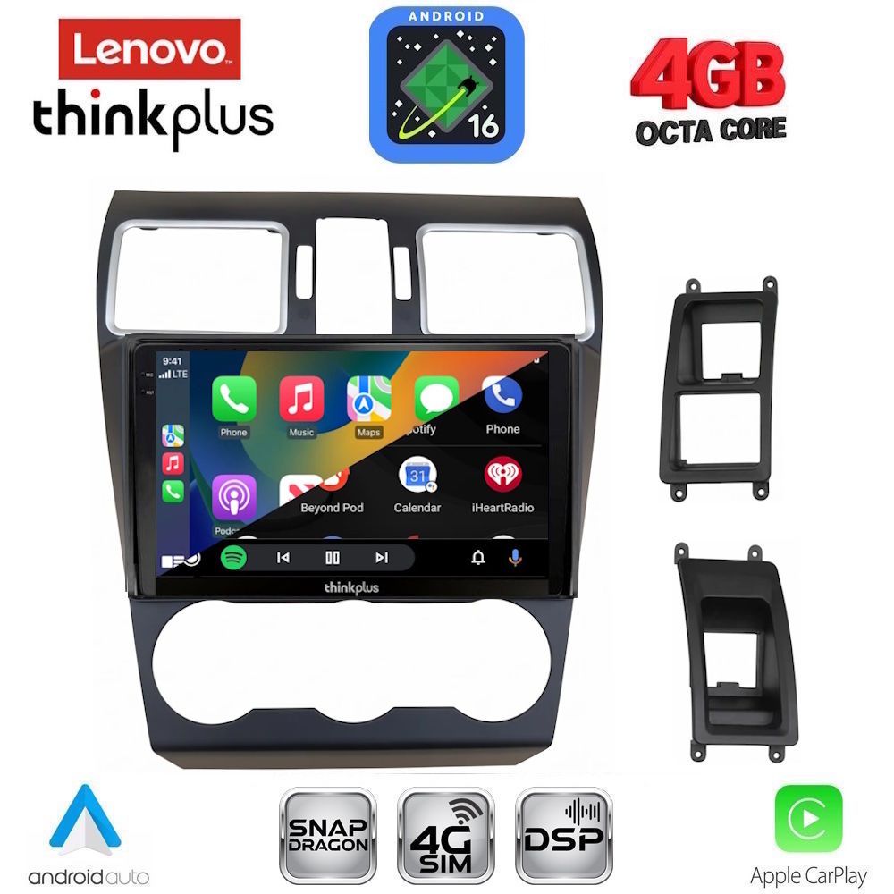 LENOVO LTG 7663A_CPA (9inc) MULTIMEDIA TABLET for SUBARU FORESTER - IMPREZA - XV mod. 2013-2019 LENOVO LTG 7663A_CPA (9inc) MULTIMEDIA TABLET for SUBARU FORESTER - IMPREZA - XV mod. 2013-2019