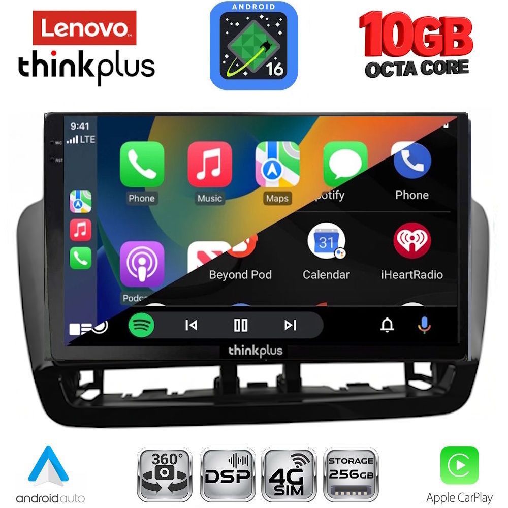 LENOVO LTM 11572GR_CPA (9inc) MULTIMEDIA TABLET for SEAT IBIZA mod. 2012-2015 LENOVO LTM 11572GR_CPA (9inc) MULTIMEDIA TABLET for SEAT IBIZA mod. 2012-2015