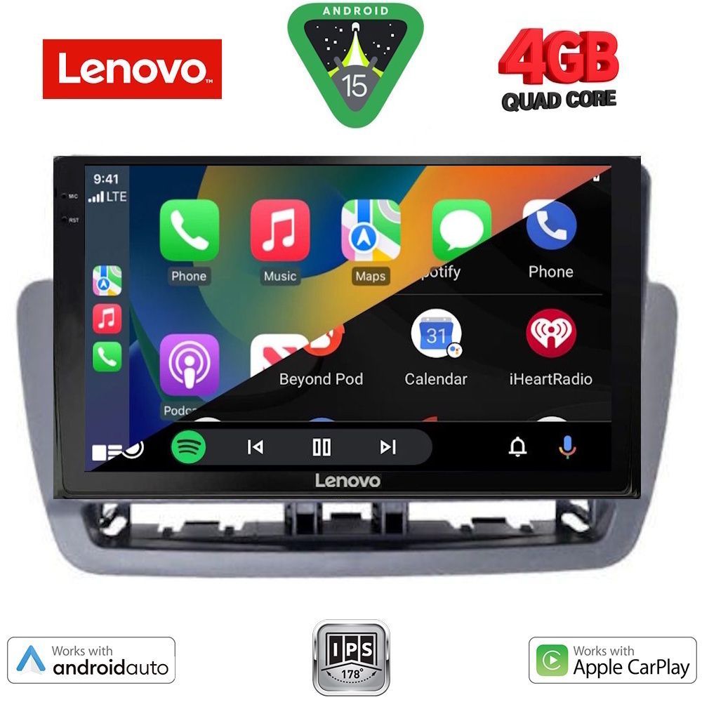 LENOVO LVE 8572GR_CPAA (9inc) MULTIMEDIA TABLET for SEAT IBIZA mod. 2012-2015 LENOVO LVE 8572GR_CPAA (9inc) MULTIMEDIA TABLET for SEAT IBIZA mod. 2012-2015