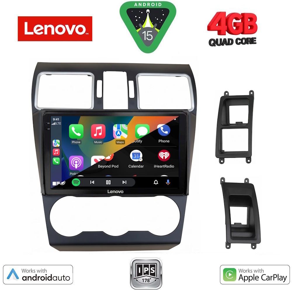LENOVO LVE 8663A_CPAA (9inc) MULTIMEDIA TABLET for SUBARU FORESTER - IMPREZA - XV mod. 2013-2019 LENOVO LVE 8663A_CPAA (9inc) MULTIMEDIA TABLET for SUBARU FORESTER - IMPREZA - XV mod. 2013-2019