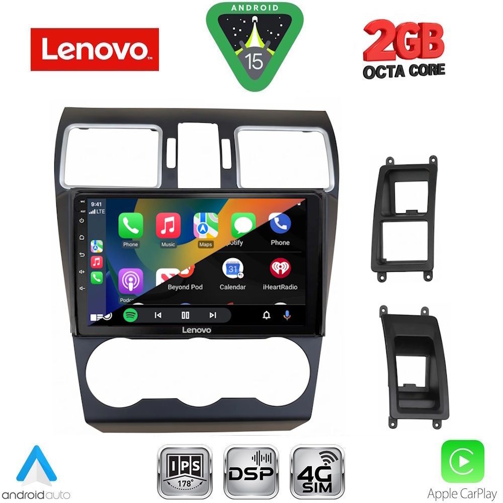 LENOVO LVF 5663A_CPA (9inc) MULTIMEDIA TABLET for SUBARU FORESTER - IMPREZA - XV mod. 2013-2019 LENOVO LVF 5663A_CPA (9inc) MULTIMEDIA TABLET for SUBARU FORESTER - IMPREZA - XV mod. 2013-2019