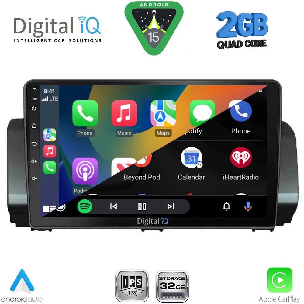 DIGITAL IQ RSD 1109A_CPA (10inc) MULTIMEDIA TABLET for DACIA LOGAN - SANDERO - JOGGER mod. 2020-2026 DIGITAL IQ RSD 1109A_CPA (10inc) MULTIMEDIA TABLET for DACIA LOGAN - SANDERO - JOGGER mod. 2020-2026