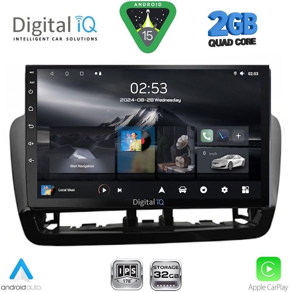 DIGITAL IQ RSD 1572BL_CPA (9inc) MULTIMEDIA TABLET for SEAT IBIZA mod. 2012-2015 DIGITAL IQ RSD 1572BL_CPA (9inc) MULTIMEDIA TABLET for SEAT IBIZA mod. 2012-2015