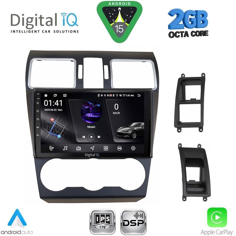 DIGITAL IQ RSF 4663A_CPA (9inc) MULTIMEDIA TABLET for SUBARU FORESTER - IMPREZA - XV mod. 2013-2019 DIGITAL IQ RSF 4663A_CPA (9inc) MULTIMEDIA TABLET for SUBARU FORESTER - IMPREZA - XV mod. 2013-2019