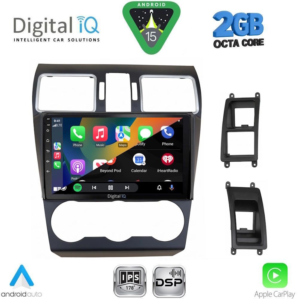 DIGITAL IQ RSF 4663A_CPA (9inc) MULTIMEDIA TABLET for SUBARU FORESTER - IMPREZA - XV mod. 2013-2019 DIGITAL IQ RSF 4663A_CPA (9inc) MULTIMEDIA TABLET for SUBARU FORESTER - IMPREZA - XV mod. 2013-2019