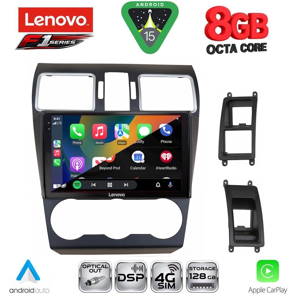 LENOVO SSR 10663A_CPA (9inc) MULTIMEDIA TABLET for SUBARU FORESTER - IMPREZA - XV mod. 2013-2019 LENOVO SSR 10663A_CPA (9inc) MULTIMEDIA TABLET for SUBARU FORESTER - IMPREZA - XV mod. 2013-2019