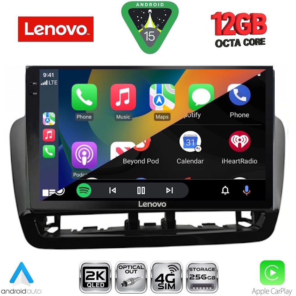 LENOVO SSZ 12572GR_CPA (9inc) MULTIMEDIA TABLET for SEAT IBIZA mod. 2012-2015 LENOVO SSZ 12572GR_CPA (9inc) MULTIMEDIA TABLET for SEAT IBIZA mod. 2012-2015
