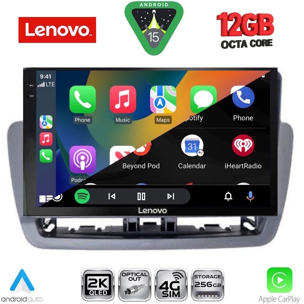 LENOVO SSZ 12572GR_CPA (9inc) MULTIMEDIA TABLET for SEAT IBIZA mod. 2012-2015 LENOVO SSZ 12572GR_CPA (9inc) MULTIMEDIA TABLET for SEAT IBIZA mod. 2012-2015