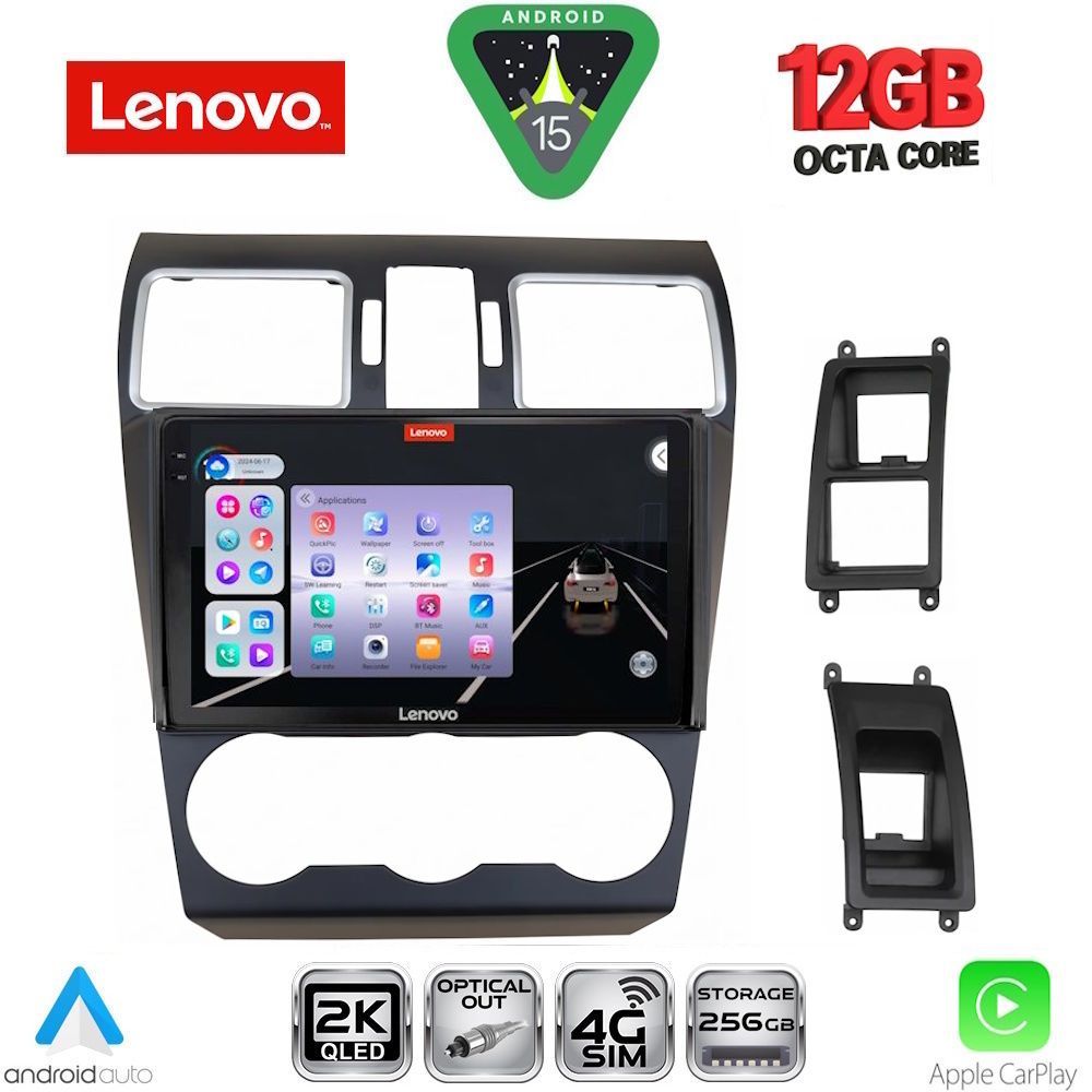 LENOVO SSZ 12663A_CPA (9inc) MULTIMEDIA TABLET for SUBARU FORESTER - IMPREZA - XV mod. 2013-2019 LENOVO SSZ 12663A_CPA (9inc) MULTIMEDIA TABLET for SUBARU FORESTER - IMPREZA - XV mod. 2013-2019