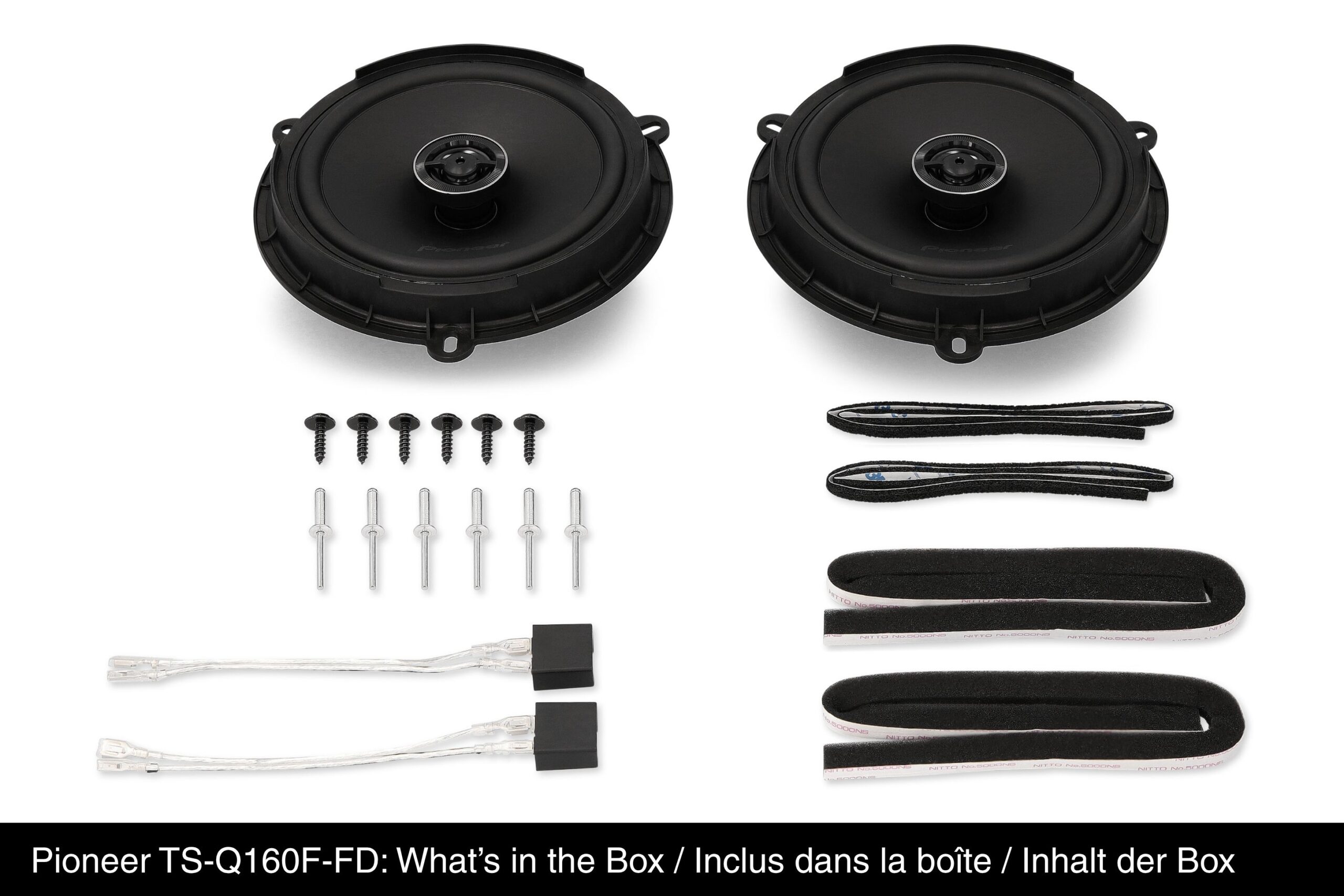 PIONEER TS-Q160F-FD 2-WAY COAXIAL KIT FOR FORD/JAGUAR/LAND ROVER/MAZDA PIONEER TS-Q160F-FD 2-WAY COAXIAL KIT FOR FORD/JAGUAR/LAND ROVER/MAZDA